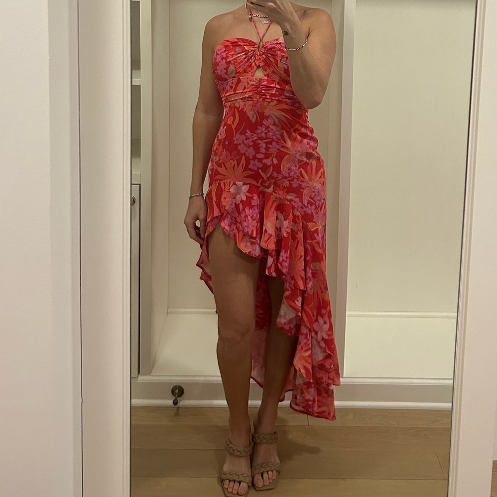 Amanda Uprichard floral dress
